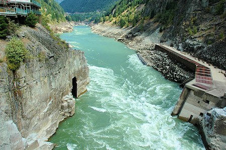 Hell's Gate, Fraser River