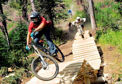 Mtn Biking at Sun Peaks, BC